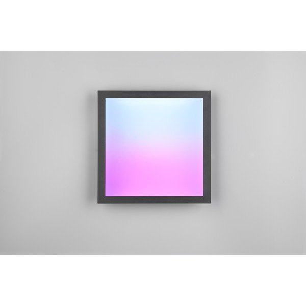 Plafonieră neagră LED 29.5x29.5 cm Beta – Reality-image-2
