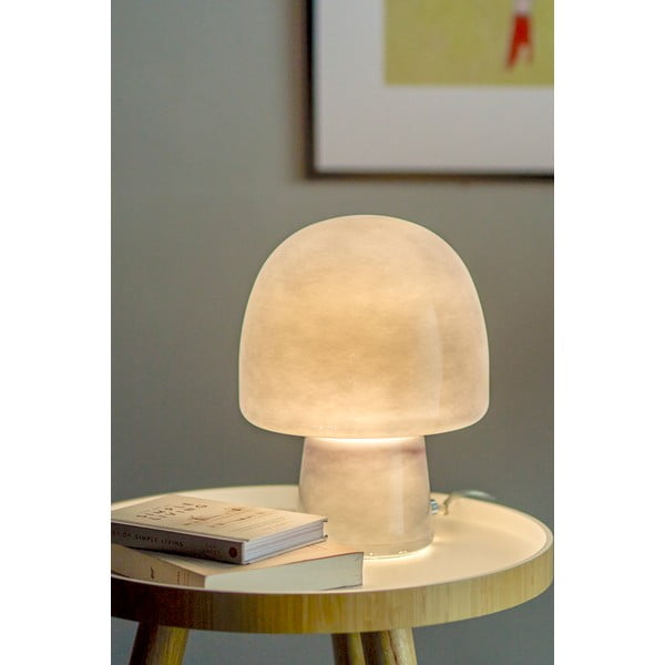 Veioză albastru-închis cu abajur din sticlă (înălțime 26,5 cm) Paddy – Bloomingville-image-1