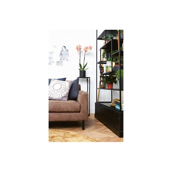 Bibliotecă WOOOD Fons, negru-image-3