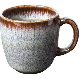 Ceașcă din gresie ceramică Villeroy & Boch Like Lave, 190 ml, gri - maro
