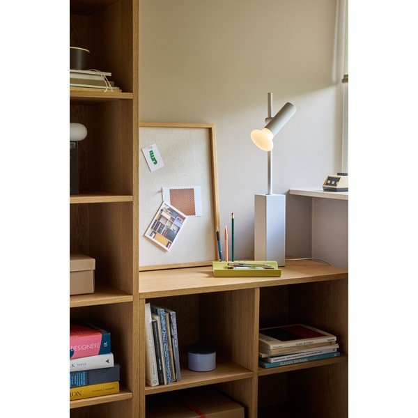 Organizator galben pentru papetărie din polirășină Kanso – Hübsch-image-3