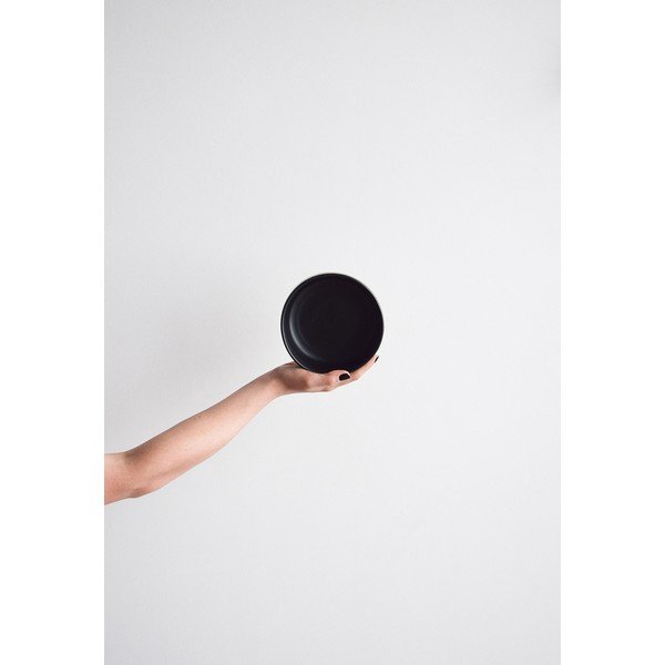 Bol din gresie ÅOOMI Luna, ø 15 cm, negru-image-3