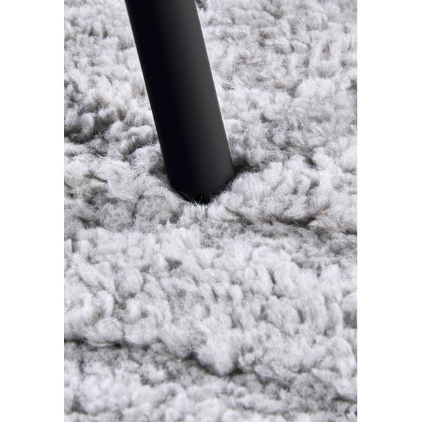 Covor gri deschis rotund ø 160 cm Panglao New York Light Grey – Elle Decoration-image-3