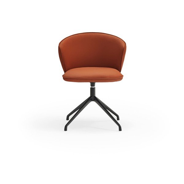 Set de scaune de sufragerie portocaliu 2 buc. tapițat Add – Teulat-image-4