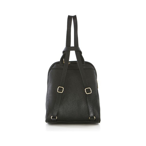 Rucsac din piele Anna Morellini Oxana, neagră -image-2