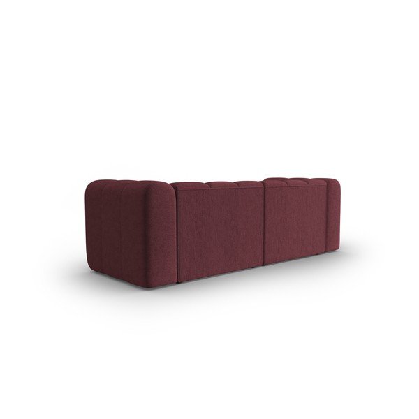 Canapea burgundy 228 cm Lupine – Micadoni Home-image-4