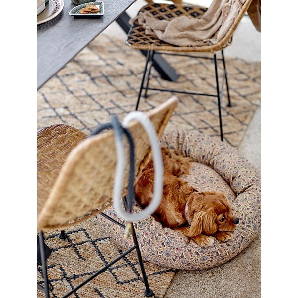 Pat pentru câini din bumbac maro ø 60 cm Vittoria – Bloomingville-image-1