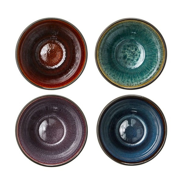 Căni negre 4 buc. pentru latte din ceramică 270 ml Gastro Black/Mix – Bitz-image-2