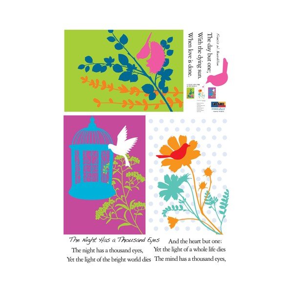 Autocolant Ambiance Graphic Flower-image-1