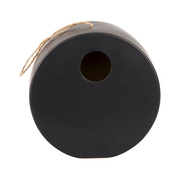 Căsuță din ceramică pentru păsări PT LIVING Bird, ø 20 cm, negru-image-2