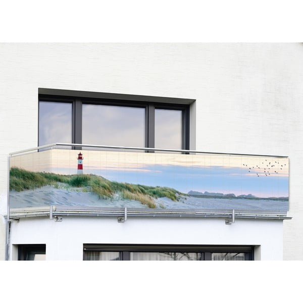 Paravan pentru balcon din plastic 500x85 cm North Sea Coast – Maximex-image-3