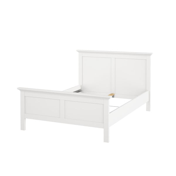 Pat matrimonial alb 140x200 cm Paris – Tvilum-image-3