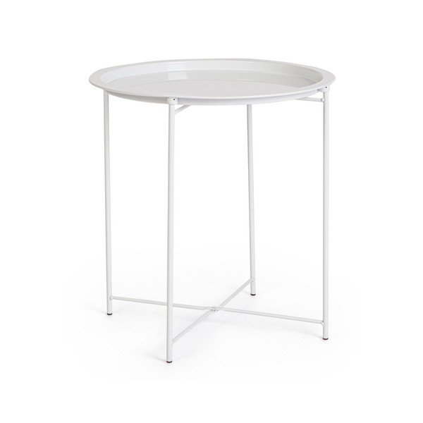 Măsuță auxiliară rotundă din metal ø 47 cm Hilmar – Yes Everyday