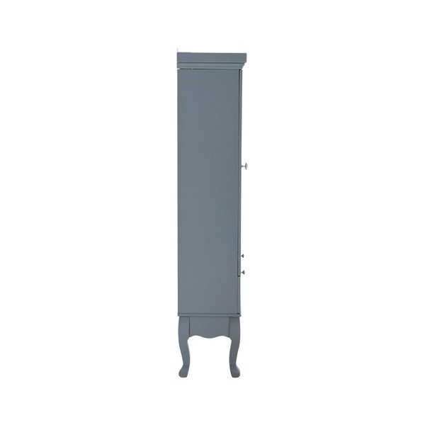 Vitrină gri din MDF suspendată 85x170,5x35 cm Prato – Ellos Home-image-4