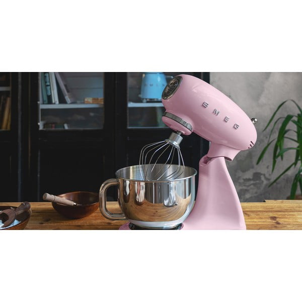 Robot de bucătărie roz Retro Style – SMEG-image-1