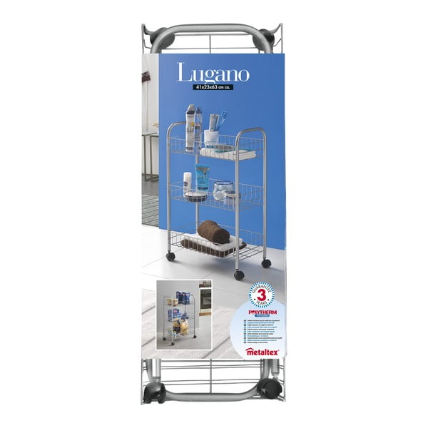 Suport mobil cu 3 rafturi Metaltex Lugano-image-4