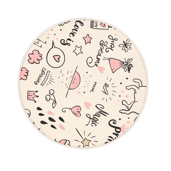 Plafonieră pentru copii cu abajur textil ø 38 cm Kiddy – Candellux Lighting-image-4