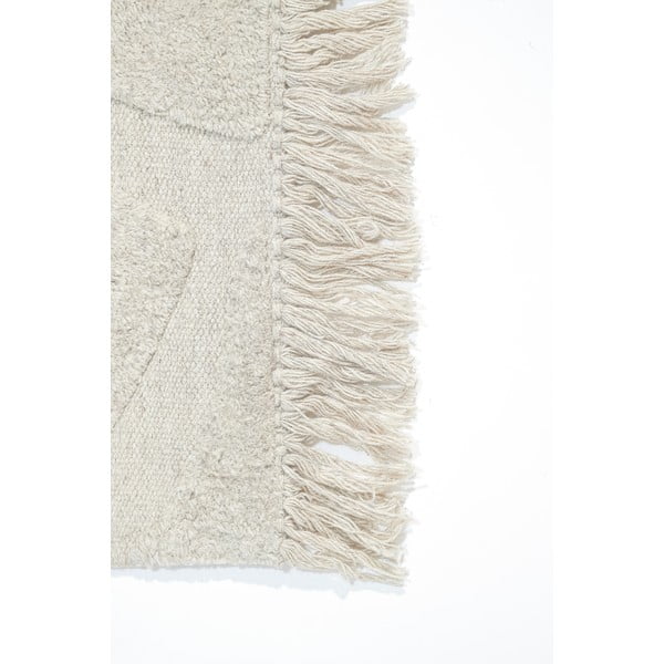 Covor crem din lână 200x300 cm Bajelo – Light & Living-image-4