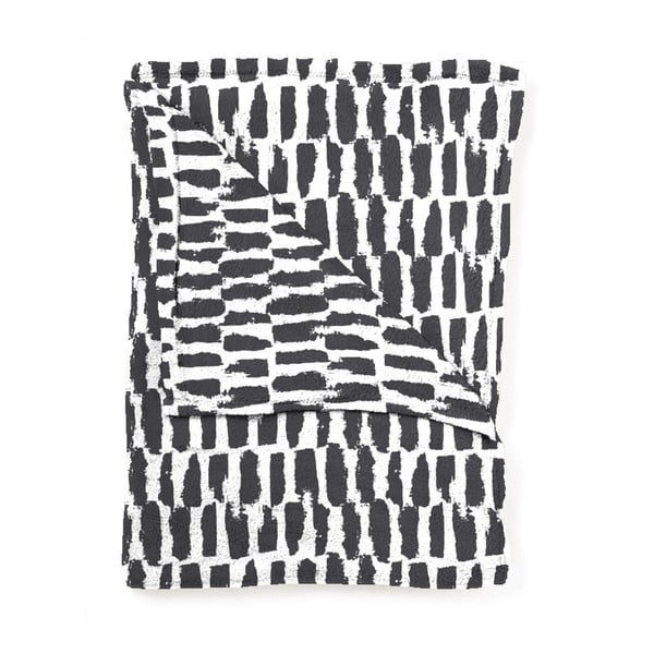 Pled Mistral Home Paint stripe black, 130x170 cm