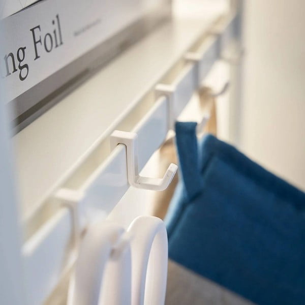 Etajeră alb mat din oțel 60x170x46,5 cm Tower – YAMAZAKI-image-3