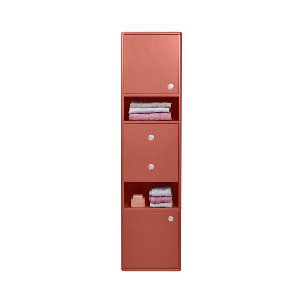 Dulap baie Tom Tailor Color Bath, 40 x 158 cm, roșu-image-3