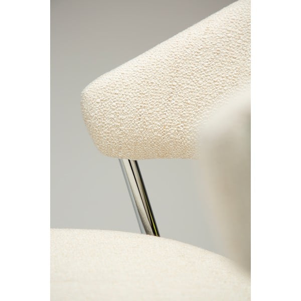 Scaun de dining crem tapițat Zone – DAN-FORM Denmark-image-4