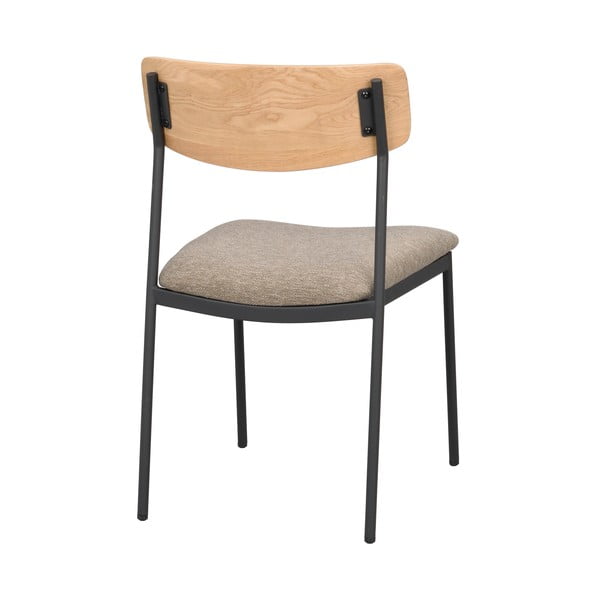 Scaune de dining bej/natural  2 buc. Maymont – Rowico-image-4