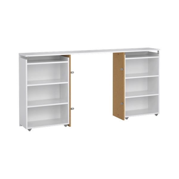 Tăblie de pat albă 165x80 cm Naia – Tvilum