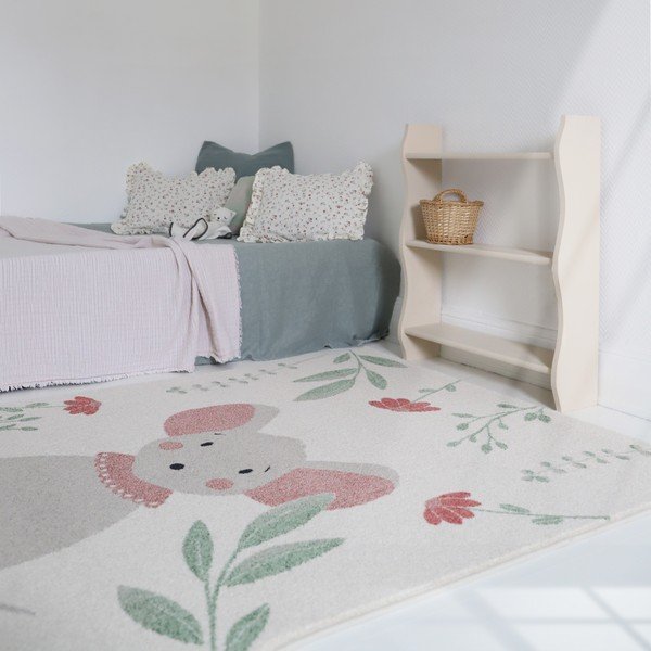 Covor pentru copii crem 120x170 cm Poly – Nattiot-image-1