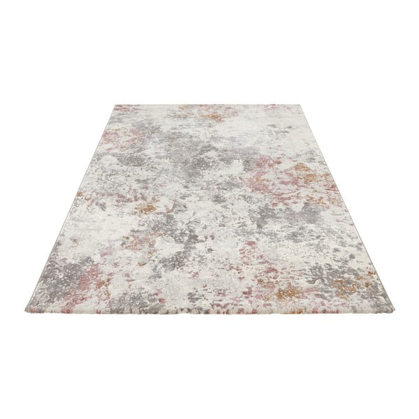 Covor Elle Decoration Arty Fontaine, 160 x 230 cm, gri - albastru deschis-image-3