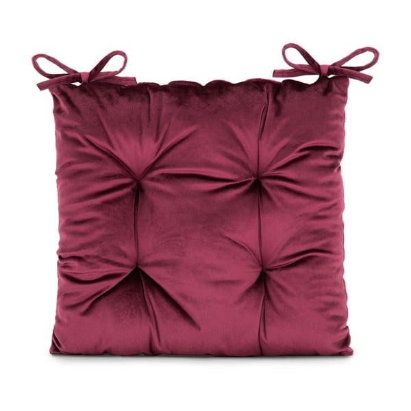 Pernă de scaun din catifea 40x40 cm Aleksa – Restilo