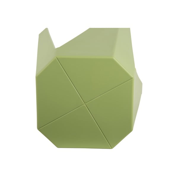 Scaun verde din plastic Cherish – Leitmotiv-image-2