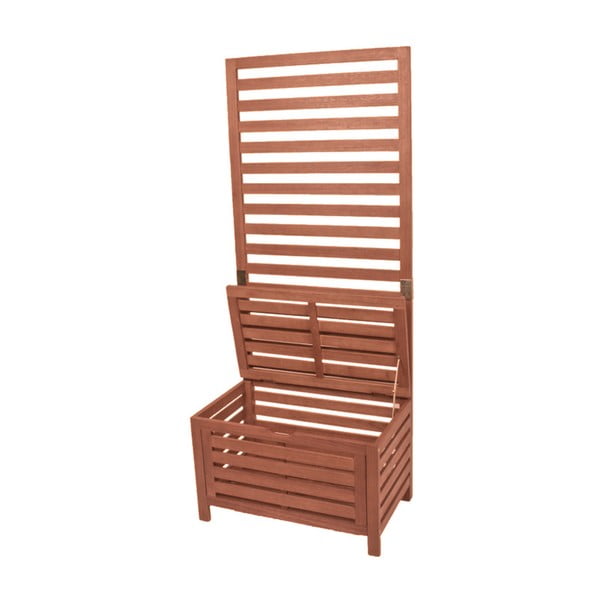 Bancă de grădină maro din lemn masiv Concord – Garden Pleasure-image-1