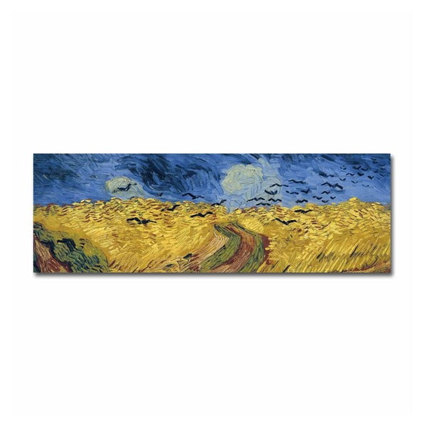Reproducere tablou pe pânză Vincent Van Gogh, 90 x 30 cm