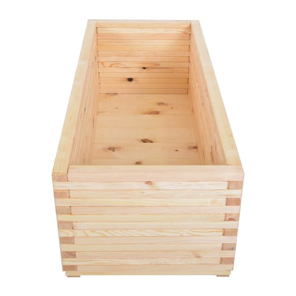 Jardinieră din lemn 120 cm Gigant – Rojaplast-image-1