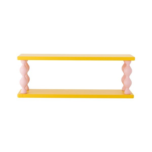 Raft de copii galben etajat 60 cm Bibiola – Bloomingville Mini