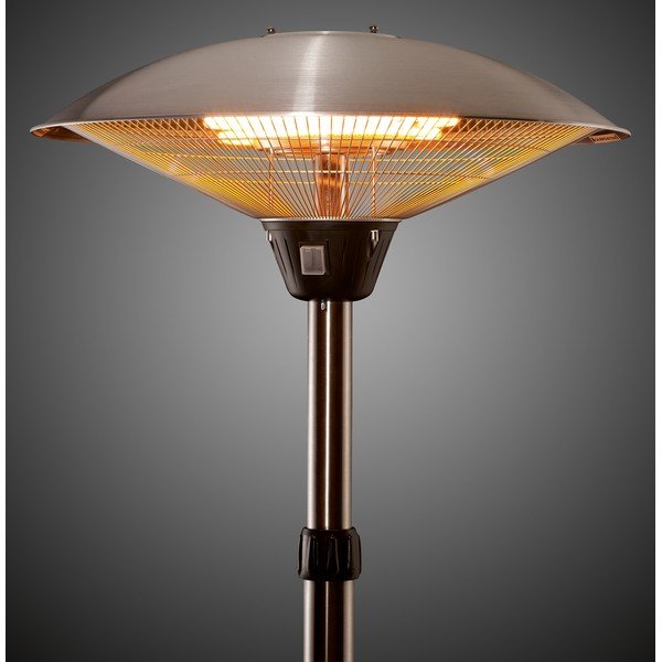 Lampă încălzitor terasă electric ENDERS Barcelona, argintiu-image-1