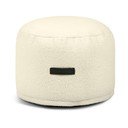 Fotoliu bean bag crem cu tapițerie din țesătură bouclé Mini – SLOWDOWN