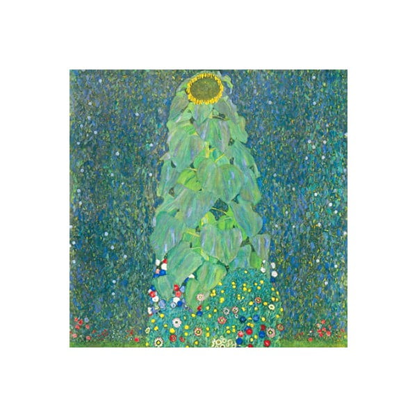 Reproducere tablou Gustav Klimt - The Sunflower, 50 x 50 cm