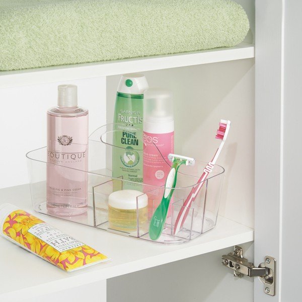 Organizator InterDesign Clarity Both Tote Clear-image-1