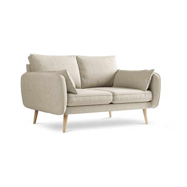 Canapea Kooko Home Lento, 158 cm, bej-image-2