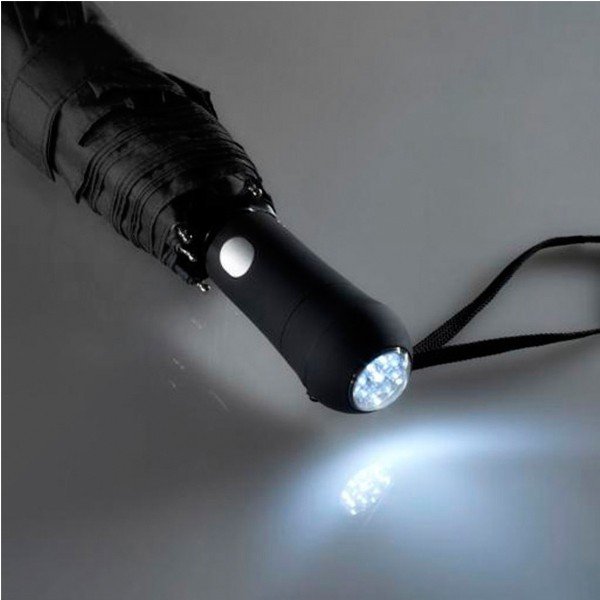 Umbrelă cu Led și reflectorizante Ambiance Fare Corners, ⌀ 98 cm-image-2