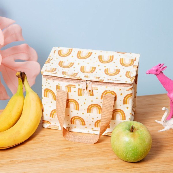 Geantă frigorifică Sass & Belle Earth Rainbow, portocaliu-roz-image-1