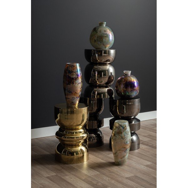 Vază din sticlă lucrată manual (înălțime 26 cm) Melange – PT LIVING-image-1