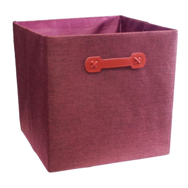 Cutie pentru stocare Cube Red, 32x32 cm