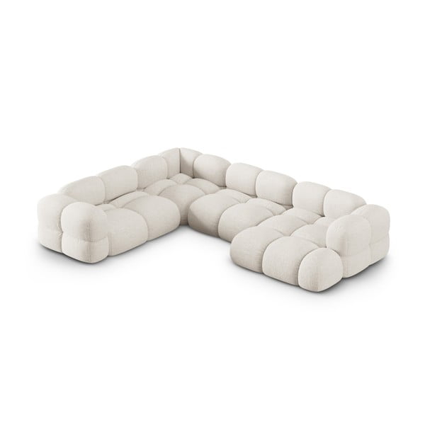 Colțar bej (cu colț pe partea stângă/în formă de "U") Loretto – Cosmopolitan Design-image-2