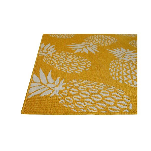 Covor adecvat pentru exterior Floorita Ananas, 160 x 230 cm, galben-image-3