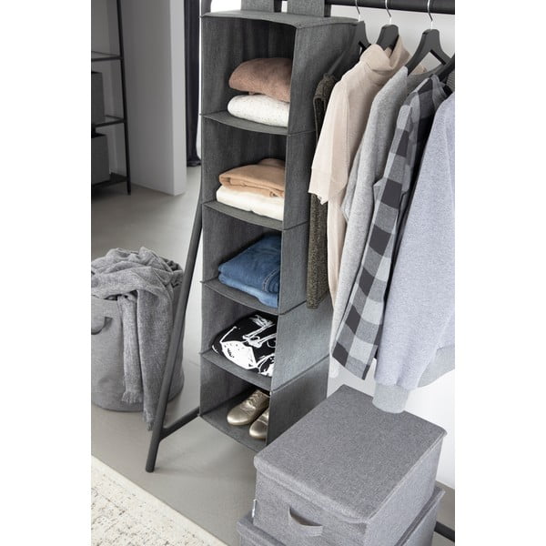 Organizator pentru șifonier de suspendat din material textil Soft Storage – Bigso Box of Sweden-image-4