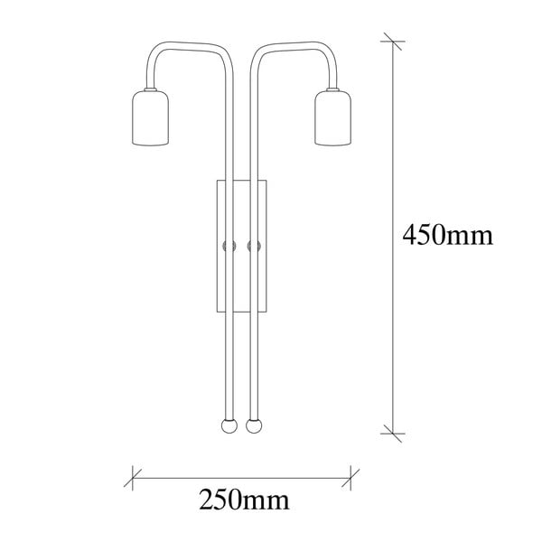 Aplică de perete aurie Pahoma – Opviq lights-image-2