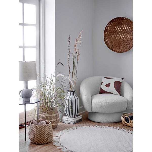 Covor din lână Bloomingville Nature, ⌀ 110 cm, natural-image-1